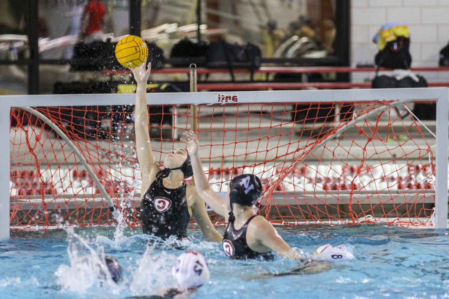 <a href='http://0gf.www-534322.com'>博彩网址大全</a> student athletes compete in a water polo tournament on campus.